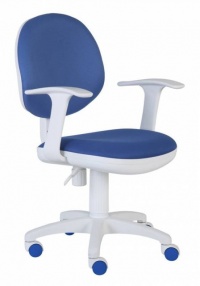 Кресло Бюрократ CH-W356AXSN/15-10 темно-синий 15-10 (пластик белый)
