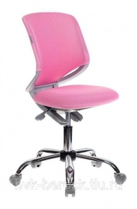 Кресло компьютерное детское Бюрократ KD-7/TW-13A розовый