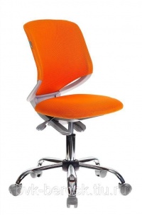Кресло компьютерное детское Бюрократ KD-7/TW-96-1 оранжевый