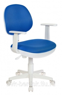 Кресло компьютерное детское Бюрократ CH-W356AXSN/BLUE темно-синий