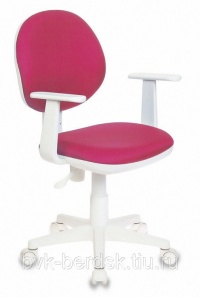 Кресло компьютерное детское Бюрократ CH-W356AXSN/15-55 розовый