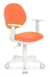 Кресло компьютерное детское Бюрократ CH-W356AXSN/15-75 оранжевый